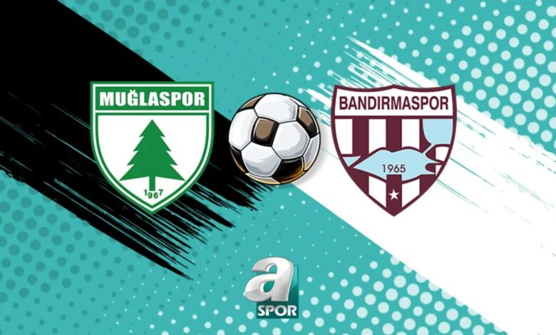 Muğlaspor - Bandırmaspor maçı saat kaçta, hangi kanalda? 1 muglaspor bandirmaspor maci saat kacta hangi kanalda szNvjNGF