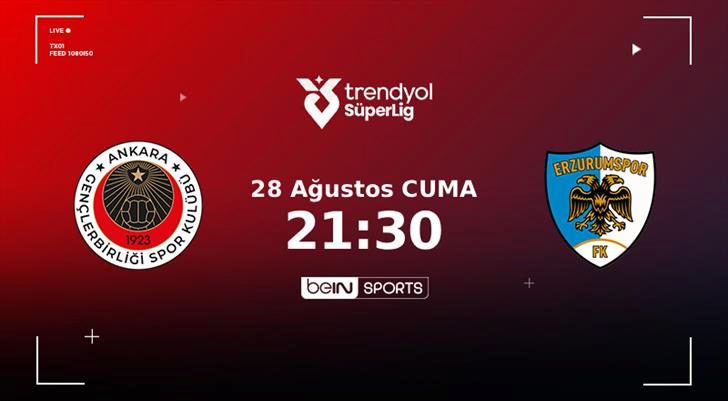 MUHTEMEL 11'LER | Gençlerbirliği - Erzurumspor FK 1 muhtemel 11ler genclerbirligi erzurumspor fk