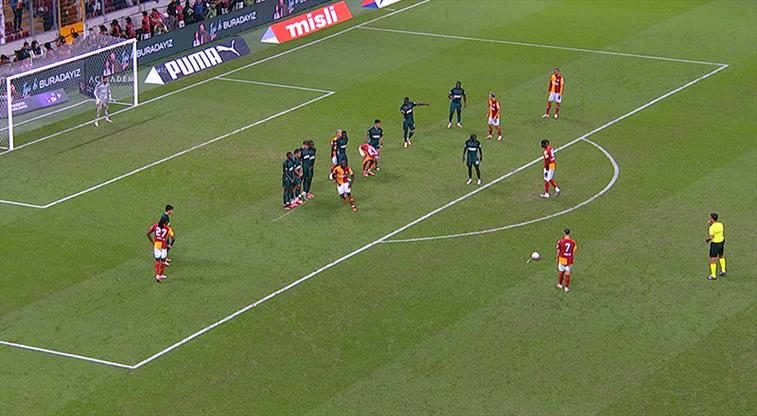 Müthiş frikik! Galatasaray ikinci kez direğe takıldı 1 muthis frikik galatasaray ikinci kez direge takildi 8YIzkwk3