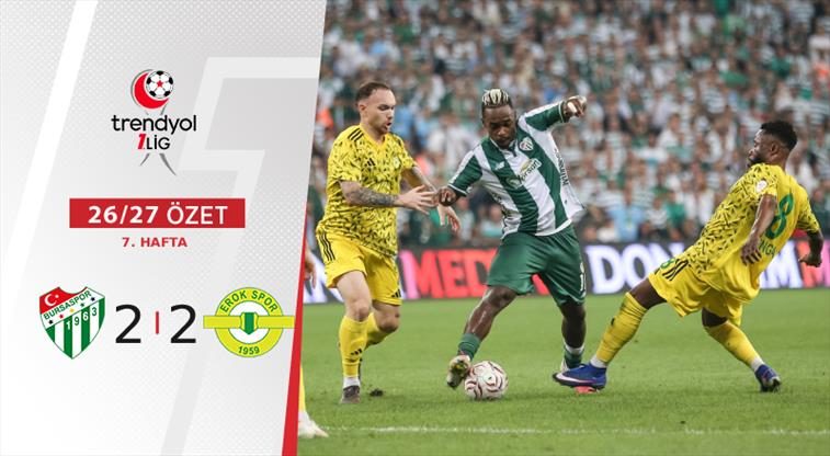 ÖZET | 4 gol, 3 iptal! Bursa'daki nefes kesen maçta kazanan yok 1 ozet 4 gol 3 iptal bursadaki nefes kesen macta kazanan yok
