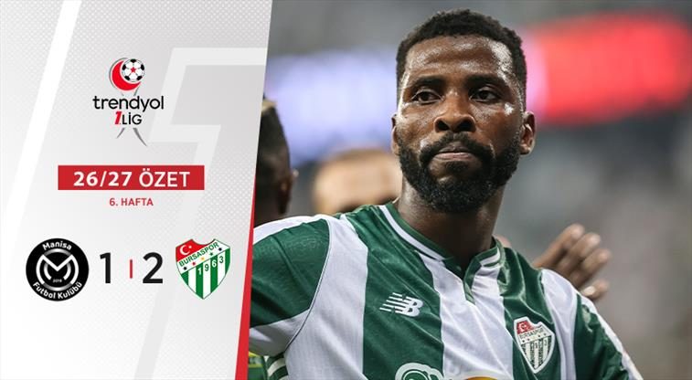 ÖZET | Bursaspor'da Kelechi Iheanacho resitali devam ediyor! Müthiş son 1 ozet bursasporda kelechi iheanacho resitali devam ediyor muthis son