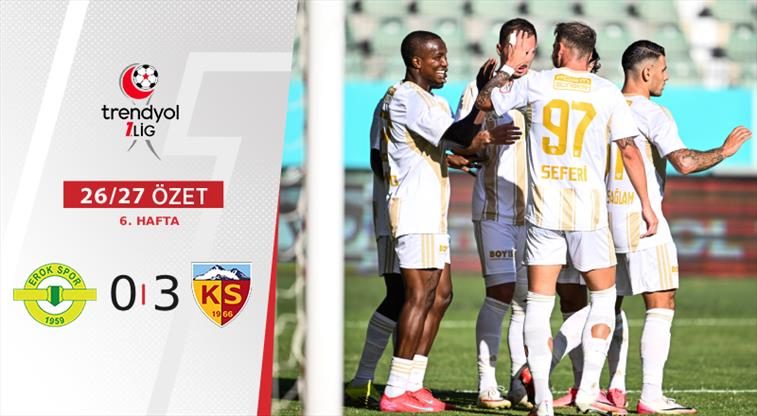 ÖZET | Metro Holding Kayserispor'dan rahat galibiyet 1 ozet metro holding kayserispordan rahat galibiyet
