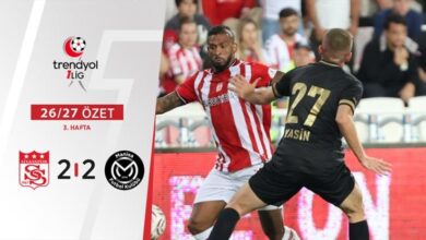 ÖZET | Sivas'ta 4 gol var kazanan yok! 5 ozet sivasta 4 gol var kazanan yok K5X5BkQH