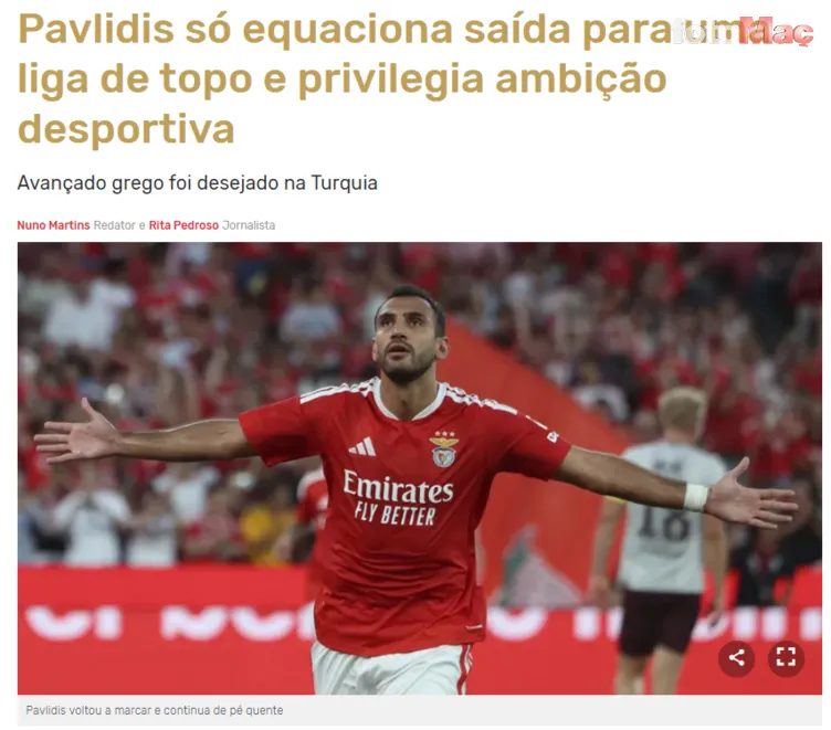 pavlidis transfer kararini verdi fenerbahcenin gundemindeydi 9 wOrV1BIR