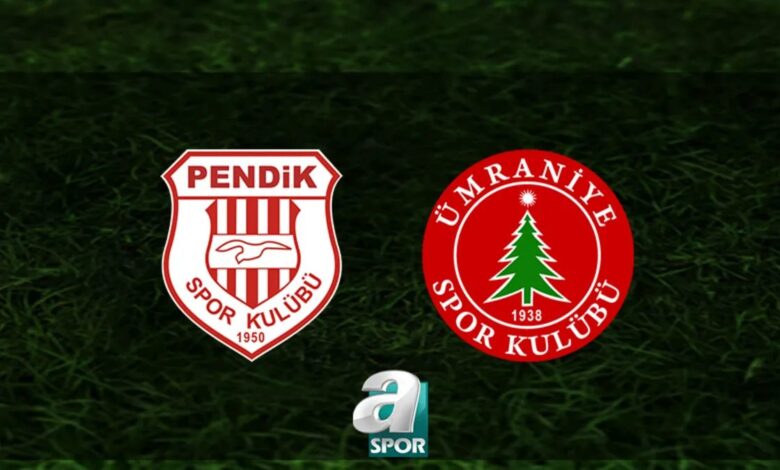 Pendikspor-Ümraniyespor maçı ne vakit, saat kaçta, hangi kanalda? 1 pendikspor umraniyespor maci ne vakit saat kacta hangi kanalda ew369nrt