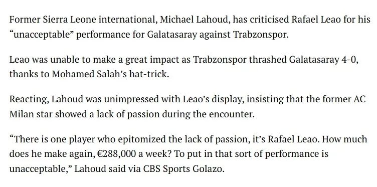 rafael leao icin olay sozler u21 takimi oyuncusu bile 9 3DAlfeng