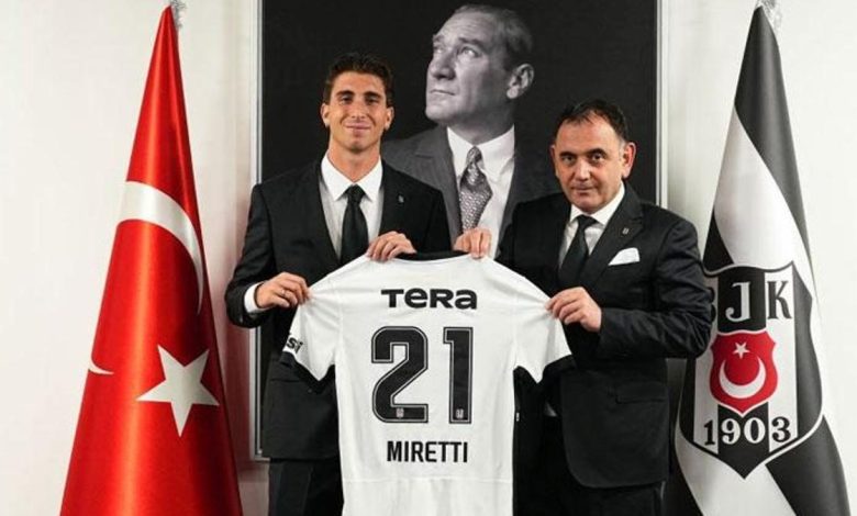 Resmen açıklandı! Beşiktaş Fabio Miretti'yi takımına kattı 1 resmen aciklandi besiktas fabio mirettiyi takimina katti igrY61uY