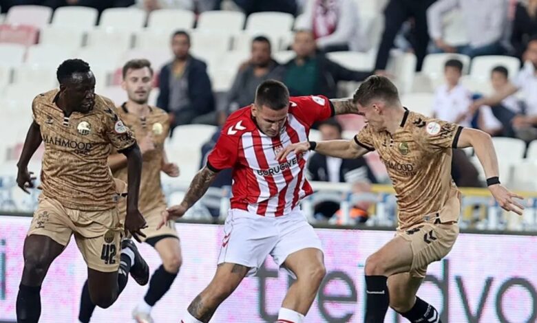 Rey Manaj Sivasspor'a Mardin 1969 Spor karşısında puanı getirdi! 1 rey manaj sivasspora mardin 1969 spor karsisinda puani getirdi MkH65DX7