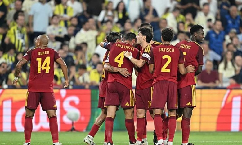 Roma, Fenerbahçe karşısında bu golle öne geçti! 1 roma fenerbahce karsisinda bu golle one gecti D1NfOPSD