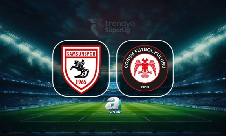 Samsunspor - Arca Çorum FK maçı ne vakit? Samsunspor - Çorum FK maçı saat kaçta ve hangi kanalda? 1 samsunspor arca corum fk maci ne vakit samsunspor corum fk maci saat NB2SOGcg