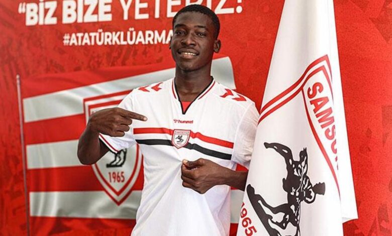 Samsunspor, Mbaitoloum Daniel ile 5 yıllık mukavele imzaladı 1 samsunspor mbaitoloum daniel ile 5 yillik mukavele imzaladi Q81lGacw