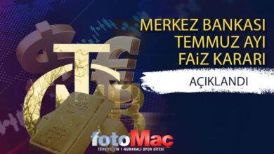 Son dakika Merkez Bankası faiz kararı! Temmuz ayı faiz düştü mü, sabit mi kaldı? 5 son dakika merkez bankasi faiz karari temmuz ayi faiz dustu mu sabit mi kaldi xmbhxrNj
