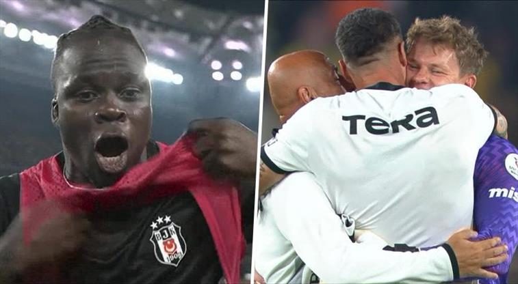 Son düdük çaldı, Beşiktaş derbi zaferini böyle kutladı 1 son duduk caldi besiktas derbi zaferini boyle kutladi ja7pOt85