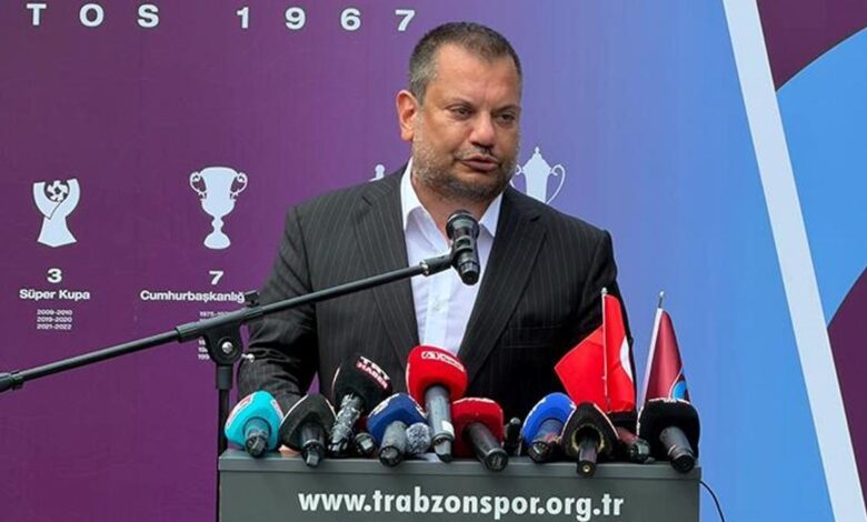 Trabzonspor Başkanı Ertuğrul Doğan: Bizim taşıdığımız Trabzonspor'un onurlu armasıdır 1 trabzonspor baskani ertugrul dogan bizim tasidigimiz trabzonsporun onurlu armasidir GCZGXQG9