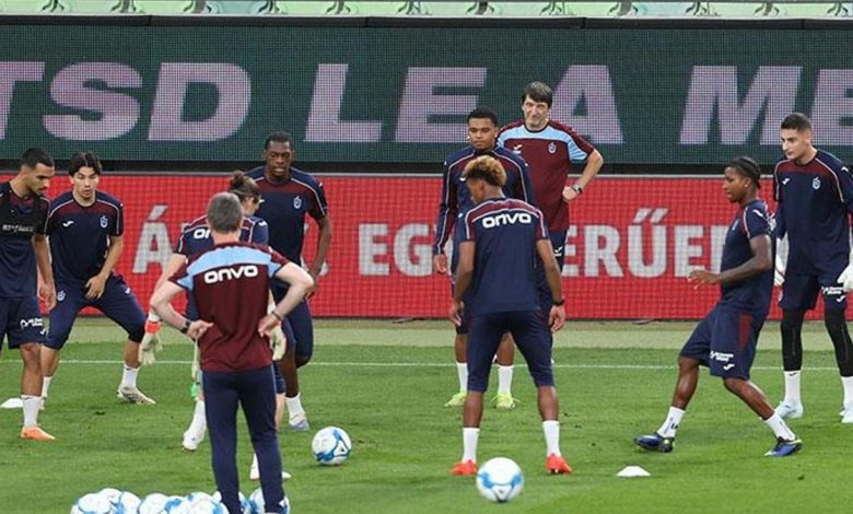Trabzonspor, Ferencvaros maçı hazırlıklarını tamamladı 1 trabzonspor ferencvaros maci hazirliklarini tamamladi ydBNRW1Z