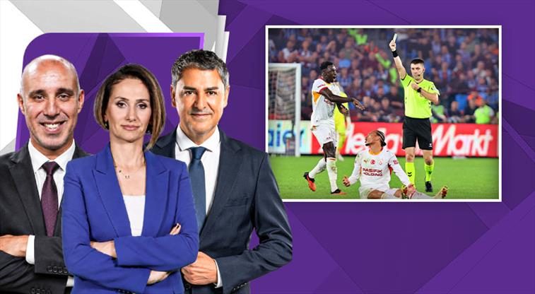 trabzonspor galatasaray derbisinin tartismali pozisyonlari trioda konusuldu SnsB8CId
