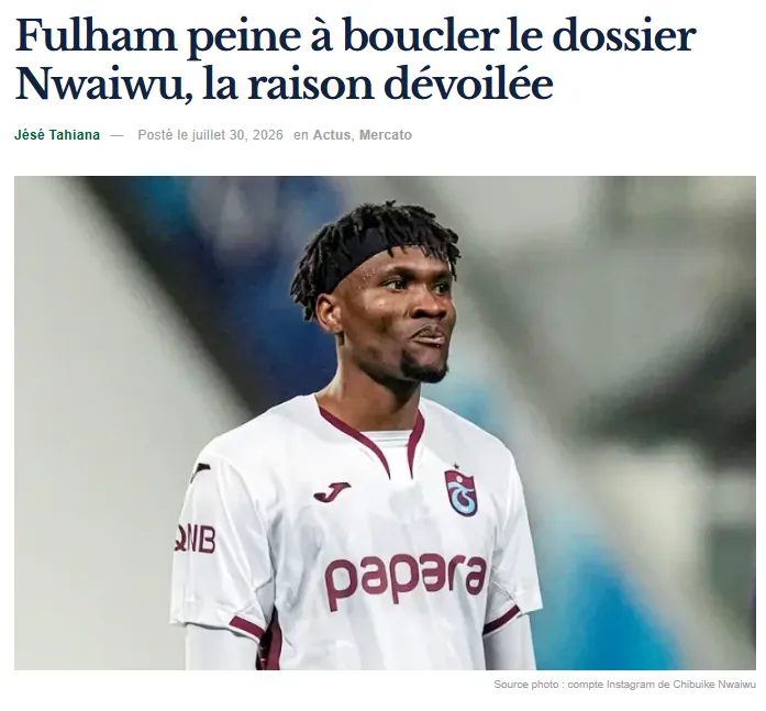 Trabzonspor'da Chibuike Nwaiwu gelişmesi! 2 trabzonsporda chibuike nwaiwu gelismesi 0 1XKB9pAt