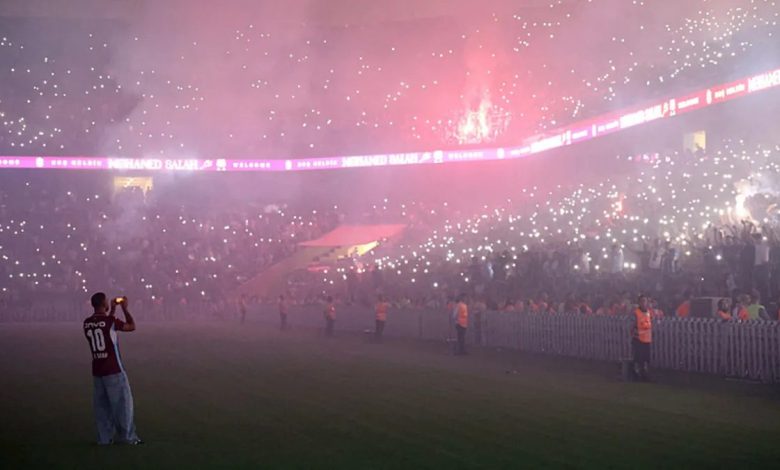 trabzonsporun yeni transferi salah telefonuyla o anlari kaydetti qI9TGHYu
