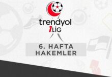 trendyol 1 ligde 6 haftanin hakemleri belli oldu s5HJZFmC