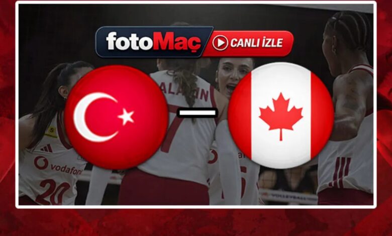 Türkiye-Kanada (Kadınlar Milletler Ligi çeyrek final maçı) CANLI İZLE! 1 turkiye kanada kadinlar milletler ligi ceyrek final maci canli izle Z55TE5s7