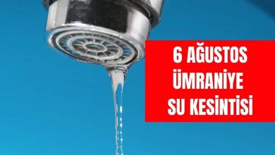 Ümraniye su kesintisi 6 Ağustos: Sular ne vakit gelecek? 8 umraniye su kesintisi 6 agustos sular ne vakit gelecek EXWf6PNV