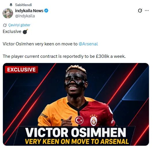 Victor Osimhen'den Galatasaraylıları üzecek haber! O ekibe transfer olmaya sıcak bakıyor 11 victor osimhenden galatasaraylilari uzecek haber o ekibe transfer olmaya sicak bakiyor 9