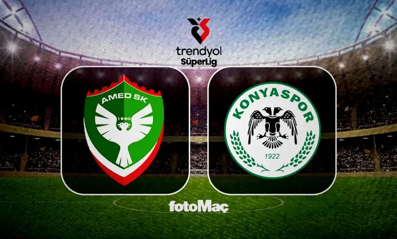 Amedspor-Tümosan Konyaspor maçı CANLI (Trendyol Süper Lig) 1 amedspor tumosan konyaspor maci canli trendyol super lig flmSG6P1