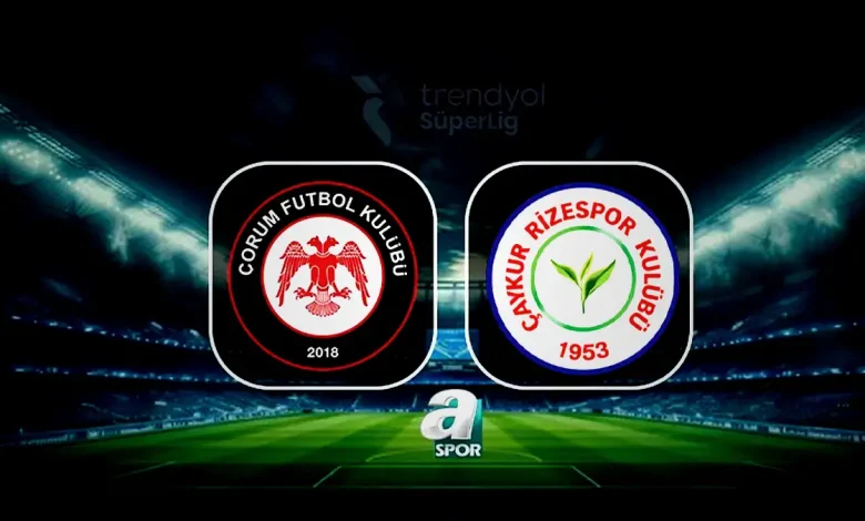 Arca Çorum FK-Çaykur Rizespor maçı saat kaçta, hangi kanalda? 1 arca corum fk caykur rizespor maci saat kacta hangi kanalda KtddtdEa