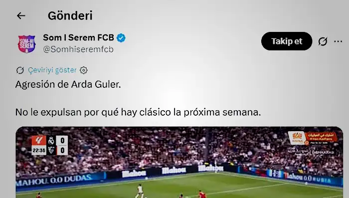 Arda Güler, Barcelona taraftarına hudut krizi geçirtti! Jose Mourinho sahip çıktı, Madrid'de gündem 'dirsek' konumu... 4 arda guler barcelona taraftarina hudut krizi gecirtti jose mourinho sahip cikti madridde gundem dirsek 9jU3MBlq