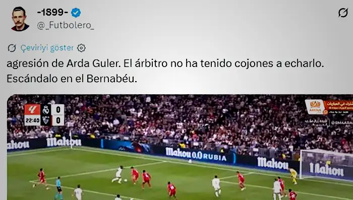 Arda Güler, Barcelona taraftarına hudut krizi geçirtti! Jose Mourinho sahip çıktı, Madrid'de gündem 'dirsek' konumu... 5 arda guler barcelona taraftarina hudut krizi gecirtti jose mourinho sahip cikti madridde gundem dirsek FiEuYaU8