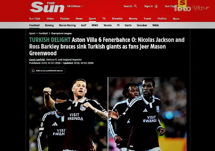 aston villa fenerbahce maci sonrasi dis basinda flas manset 0 lDCgiO7V