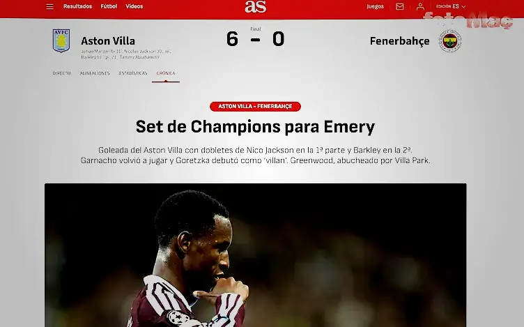 aston villa fenerbahce maci sonrasi dis basinda flas manset 2 YU4R8T23