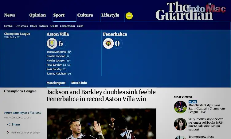 aston villa fenerbahce maci sonrasi dis basinda flas manset 3 TaqOLdDN