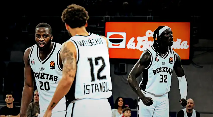 Beşiktaş, deplasmanda Baskonia'yı devirdi! 1 besiktas deplasmanda baskoniayi devirdi