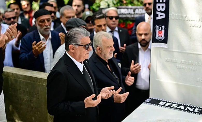 Beşiktaş Onursal Başkanı Süleyman Seba, mezarı başında anıldı 1 besiktas onursal baskani suleyman seba mezari basinda anildi vcugSvzK