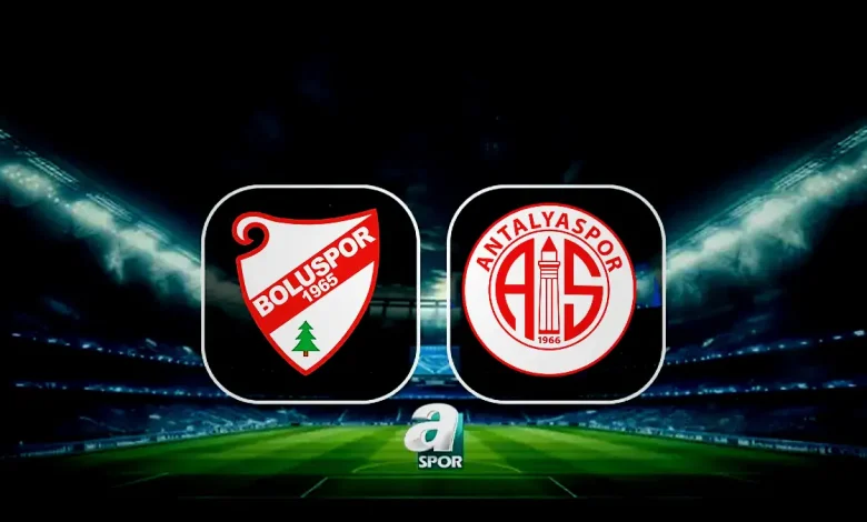boluspor antalyaspor maci ne vakit saat kacta ve hangi kanalda zREqXV1K