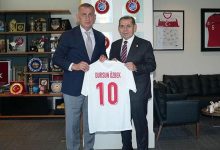 dursun ozbek ve ibrahim haciosmaoglu bir arada galatasaraydan tff ziyareti i71IuSw5