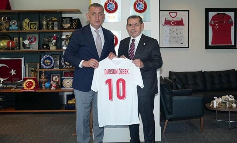Dursun Özbek ve İbrahim Hacıosmaoğlu bir arada! Galatasaray'dan TFF ziyareti... 1 dursun ozbek ve ibrahim haciosmaoglu bir arada galatasaraydan tff ziyareti i71IuSw5