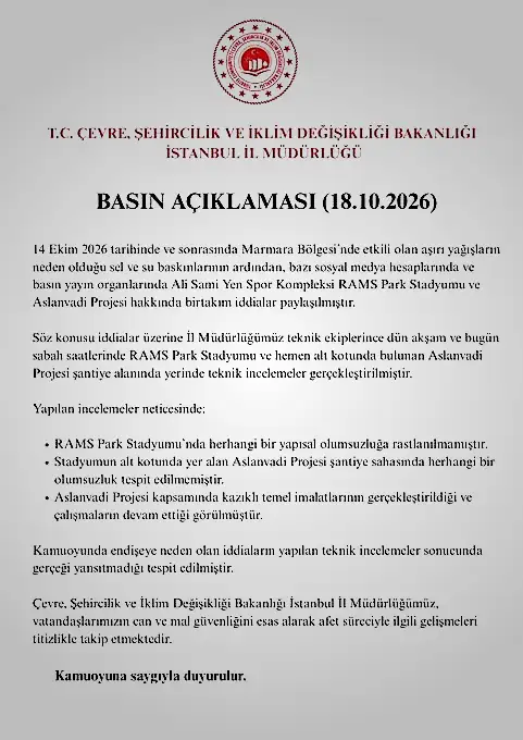 etraf sehircilik ve iklim degisikligi bakanligindan rams park aciklamasi 0 HQ5SiyYC