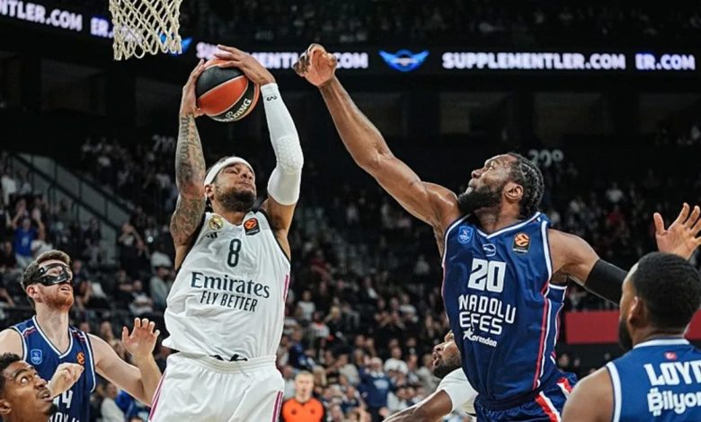 EuroLeague'de Anadolu Efes alanında Real Madrid'i devirdi! 1 euroleaguede anadolu efes alaninda real madridi devirdi WauQEbuS