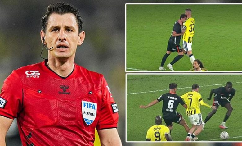 Fenerbahçe - Beşiktaş maçının hakem kararlarını Trio yorumladı: 'Tak tak kırmızı gösterecek!' | 'Bu konum penaltı' 1 fenerbahce besiktas macinin hakem kararlarini trio yorumladi tak tak kirmizi gosterecek bu FvUjkFCw