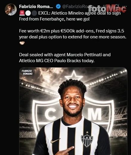 Fenerbahçe'de flaş Fred gelişmesi! Yeni takımı duyuruldu 11 fenerbahcede flas fred gelismesi yeni takimi duyuruldu 9 hqW1gklm
