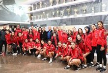 fethi demircan ve didem karagenc bayan a ulusal grup kampini ziyaret etti AmqAMheO