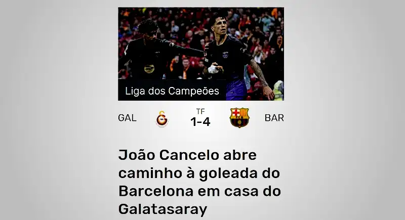 Galatasaray-Barcelona maçı sonrası dış basında flaş manşet! 12 galatasaray barcelona maci sonrasi dis basinda flas manset 10