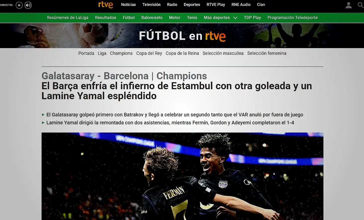 Galatasaray-Barcelona maçı sonrası dış basında flaş manşet! 14 galatasaray barcelona maci sonrasi dis basinda flas manset 12 n6DrbX8F
