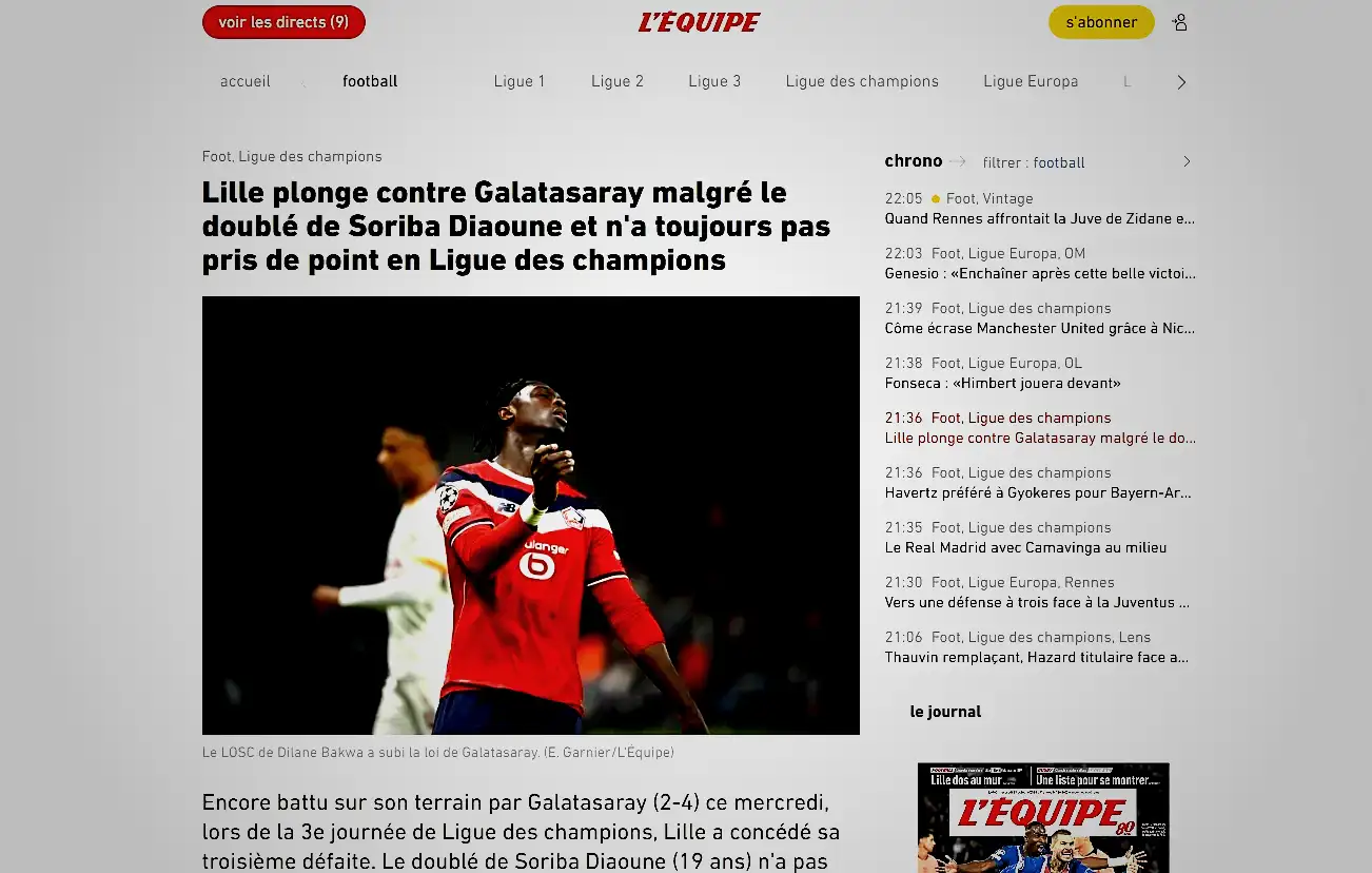 galatasarayin lille zaferi sonrasi flas manset 6 T9a5am1D