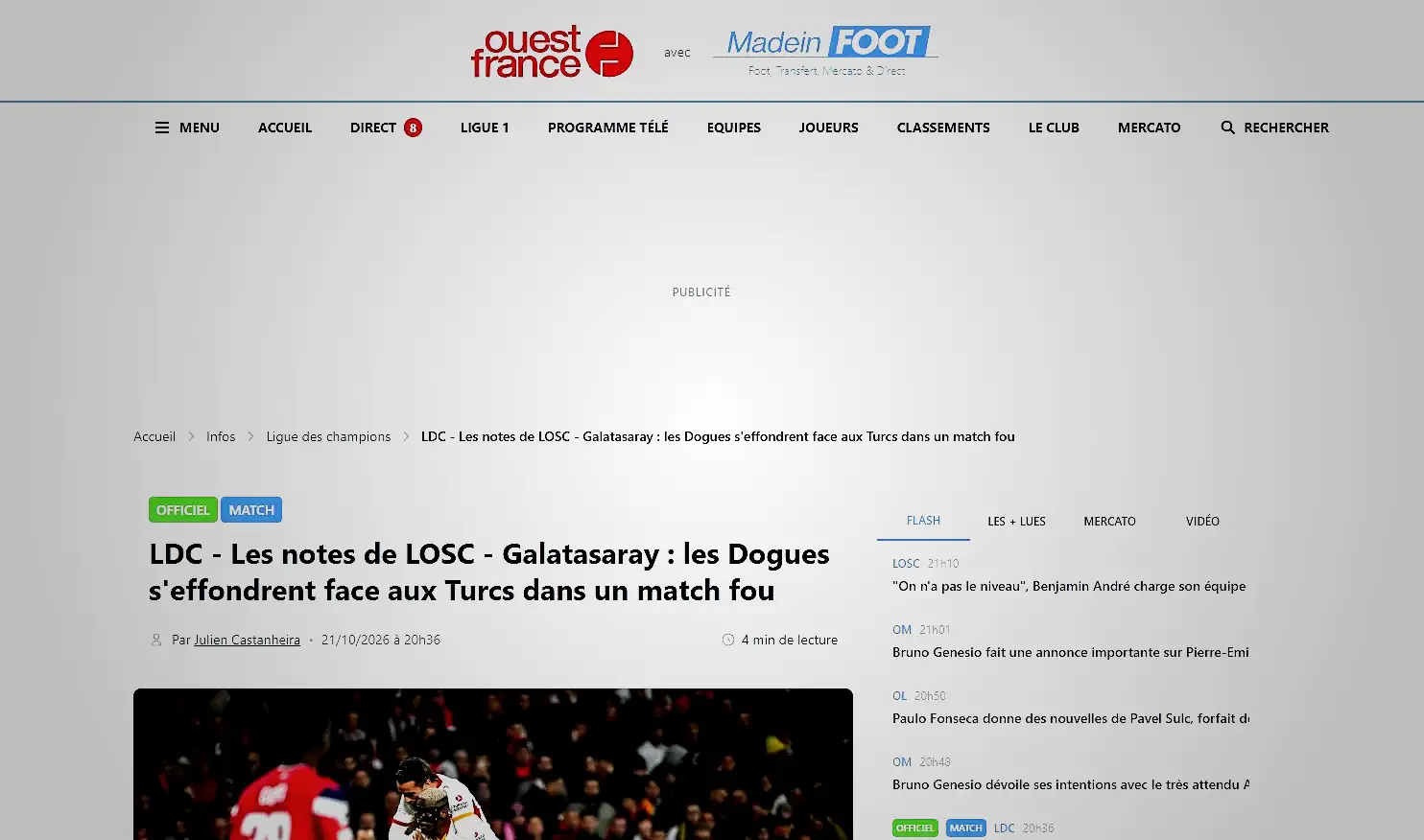 galatasarayin lille zaferi sonrasi flas manset 7 hAFfMA7r