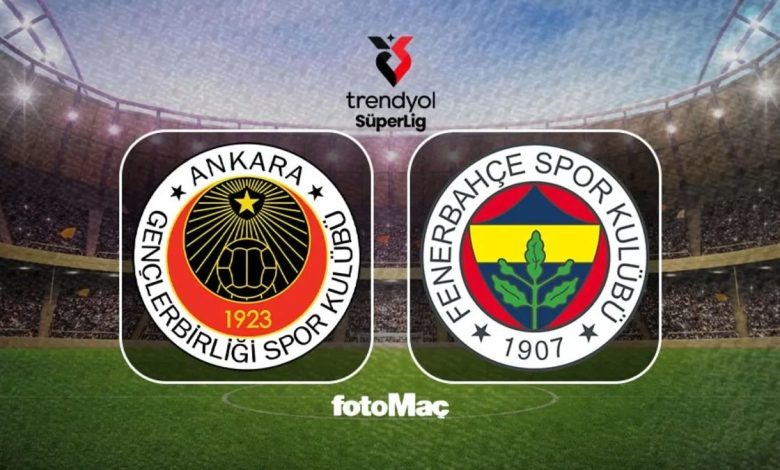 Gençlerbirliği-Fenerbahçe MAÇI İZLE | Ne vakit, saat kaçta, hangi kanalda? 1 genclerbirligi fenerbahce maci izle ne vakit saat kacta hangi kanalda GD4fmImg