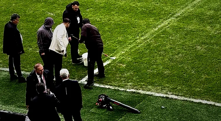İşte Gençlerbirliği - Galatasaray maçı öncesi zeminin son durumu 1 iste genclerbirligi galatasaray maci oncesi zeminin son durumu Onh9e5O1