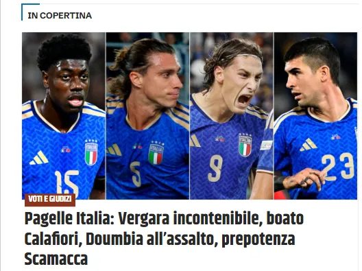 İtalyan basını ulusal maçı manşetlere taşıdı! "Montella'yı güç durumda bıraktı" 16 italyan basini ulusal maci mansetlere tasidi montellayi guc durumda birakti 14 DUQOttNO